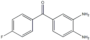 (3,4一二氨基苯基)(4-氟苯基)甲酮, , 结构式