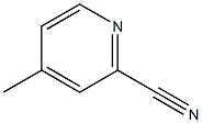 4-Methylpyridine-2-carbonitrile Structure