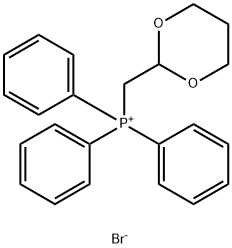 ((1,3-dioxan-2-yl)Methyl)triphenylphosphoniuM broMide, 73022-37-4, 结构式