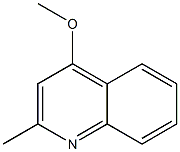 2-Methyl-4-Methoxyquinoline Structure