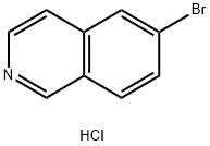 6-BroMoisoquinoline hydrochloride Struktur