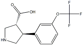  (+/-)-trans-4-(3-trifluoroMethoxy-phenyl)-pyrrolidine-3-carboxylic acid
