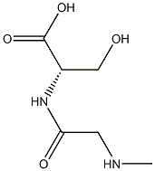 SARCOSYL-L-SERINE Struktur