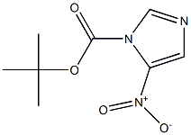 tert-butyl 5-nitro-1H-iMidazole-1-carboxylate Struktur