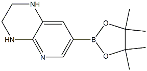 7-(4,4,5,5-TetraMethyl-1,3,2-dioxaborolan-2-yl)-1,2,3,4-tetrahydropyrido[2,3-b]pyrazine Structure