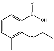 (2-乙氧基-3-甲基)苯硼酸, 1704064-20-9, 结构式