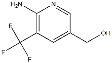 (6-aMino-5-(trifluoroMethyl)pyridin-3-yl)Methanol,,结构式