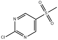2-氯-5-甲磺酰基嘧啶 结构式