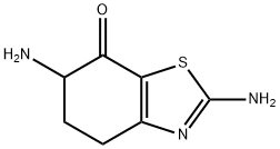 (6S)-2-Amino-6-propionamidotetrahydrobenzothiazole Struktur