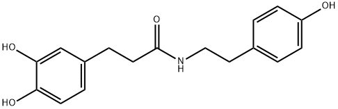 Dihydro-N-CaffeoyltyraMine, 501939-19-1, 结构式