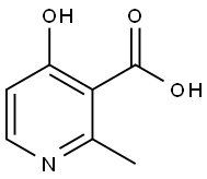 2-甲基-4-氧代-1,4-二氢吡啶-3-羧酸 结构式