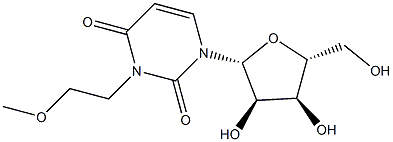 N3-(2-Methoxy)ethyluridine Structure