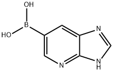 (3H-iMidazo[4,5-b]pyridin-6-yl)boronic acid Struktur