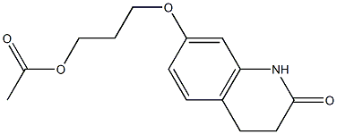 3-((2-Oxo-1,2,3,4-tetrahydroquinolin-7-yl)oxy)propyl Acetate Structure