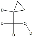 CyclopropylMethanol-d4 Structure