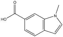 1-Methylindole-6-carboxylic acid Structure