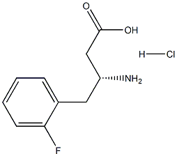 2-Fluoro-L-b-hoMophenylalanine hydrochloride Structure