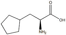 b-Cyclopentyl-L-alanine Structure