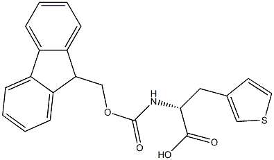 FMoc-b-(3-thienyl)-D-alanine Structure