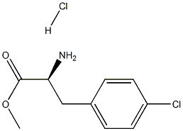 L-4-Chlorophenylalanine Methyl ester hydrochloride Structure
