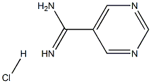 5-嘧啶甲脒盐酸盐, 1195613-50-3, 结构式