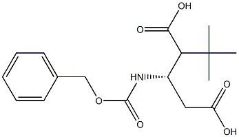 Z-L-b-GlutaMic acid g-tert-butyl ester Structure