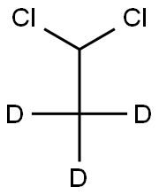 1,1-二氯乙烷 (2,2,2-D3), , 结构式