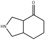 六氢-1H-异吲哚-4(2H)-酮, 119015-44-0, 结构式