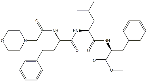 (S)-Methyl 2-((S)-4-Methyl-2-((S)-2-(2-MorpholinoacetaMido)-4-phenylbutanaMido)pentanaMido)-3-phenylpropanoate|