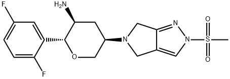 奥格列汀（MK-3102）,1226781-44-7,结构式