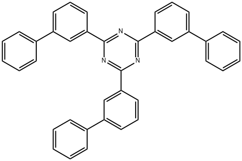 2,4,6-三(1,1'-联苯基)-1,3,5-三嗪 结构式