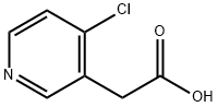 2-(4-chloropyridin-3-yl)acetic acid Structure