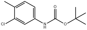 (3-Chloro-4-methyl-phenyl)-carbamic acid tert-butyl ester Structure