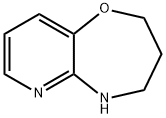 8-bromo-2,3,4,5-tetrahydropyrido[3,2-b][1,4]oxazepine 结构式