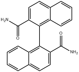 [1,1'-Binaphthalene]-2,2'-dicarboxamide,100625-57-8,结构式