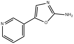 5-(Pyridin-3-yl)oxazol-2-amine Structure