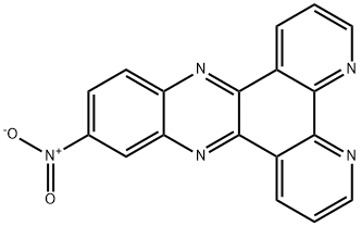 11-nitro-dipyrido[3,2-a:2',3'-c]phenazine 结构式