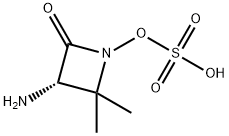 (S)-3-氨基-2,2-二甲基-4-氧代氮杂环丁烷-1-基硫酸氢盐, 102507-49-3, 结构式