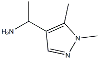 1-(1,5-dimethyl-1H-pyrazol-4-yl)ethanamine,1027491-86-6,结构式