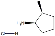 顺式-2-甲基环戊胺盐酸盐, 102778-36-9, 结构式