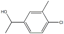 1-(4-CHLORO-3-METHYLPHENYL)ETHANOL Struktur
