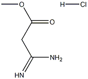Methyl 2-Amidinoacetate Hydrochloride Structure
