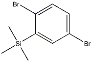 (2,5-dibromophenyl)-trimethylsilane Structure