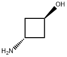 trans-3-Aminocyclobutanol Structure