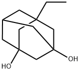 5-乙基-1,3-金刚烷二醇, 10364-00-8, 结构式