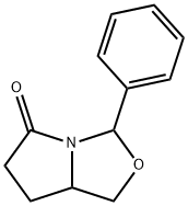 3H,5H-Pyrrolo[1,2-c]oxazol-5-one, tetrahydro-3-phenyl- Struktur