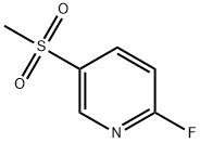 2-氟-5-(甲基磺酰基)吡啶, 1037764-85-4, 结构式