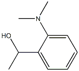 1-[2-(dimethylamino)phenyl]ethanol Struktur