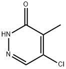 5-chloro-4-methyl-2,3-dihydropyridazin-3-one, 104566-45-2, 结构式