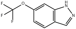 1H-Indazole, 6-(trifluoromethoxy)-, 105391-43-3, 结构式